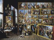    David Teniers, Archduke Leopold William in his Gallery in Brussels-p